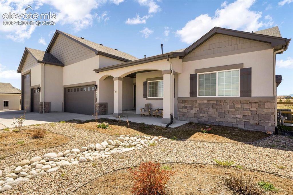 11180 Palmer Peak Place, Peyton, CO 80831 — exterior