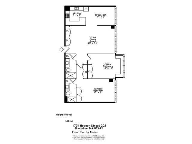 1731 Beacon 202, Brookline, MA 02445