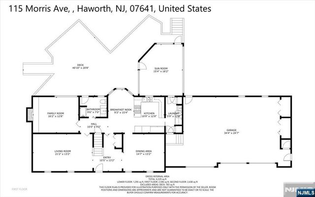 115 Morris Avenue, Haworth, NJ 07641