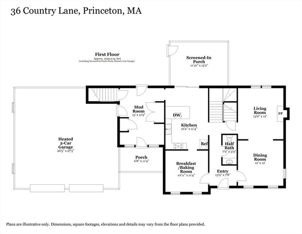 36 Country Ln, Princeton, MA 01541
