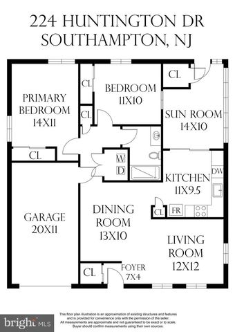 224 HUNTINGTON DR, Southampton, NJ 08088