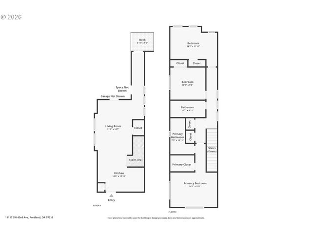 11117 Sw 43RD Ave, Portland, OR 97219