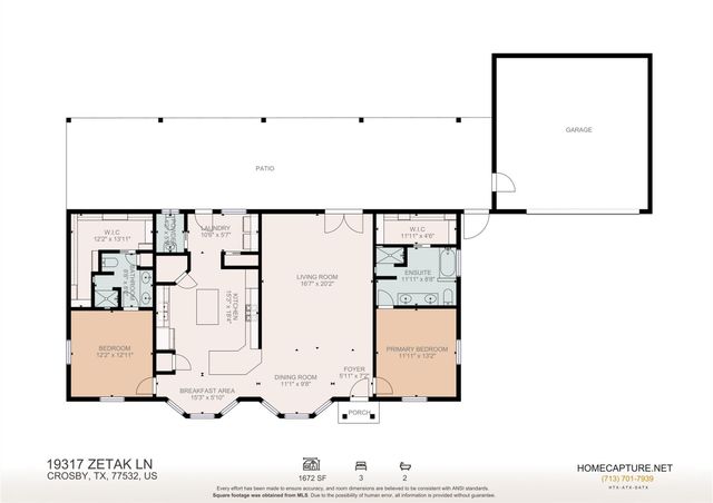 19317 Zetak Lane, Crosby, TX 77532