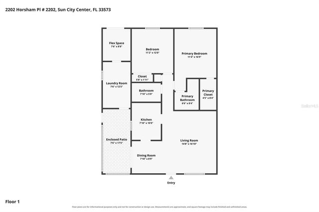 2202 HORSHAM PLACE, Sun City Center, FL 33573