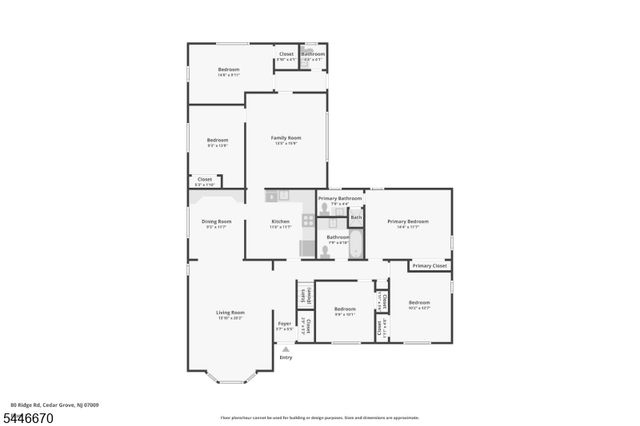 80 Ridge Rd, Cedar Grove Twp., NJ 07009
