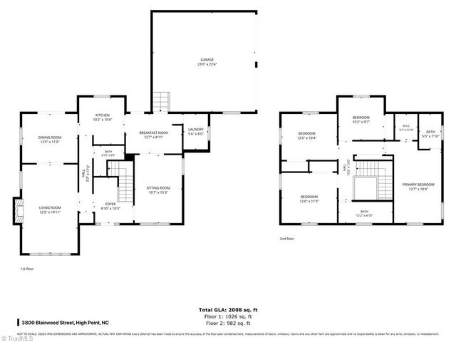 3800 Blairwood Street, High Point, NC 27265