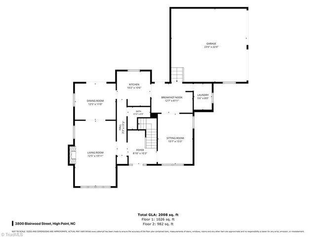 3800 Blairwood Street, High Point, NC 27265