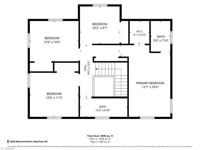 3800 Blairwood Street, High Point, NC 27265