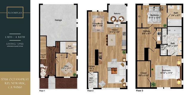 5708 Oceanspray Road, Newark, CA 94560