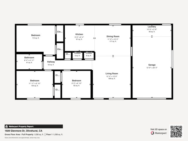 1929 Glenmore Dr, Olivehurst, CA 95961