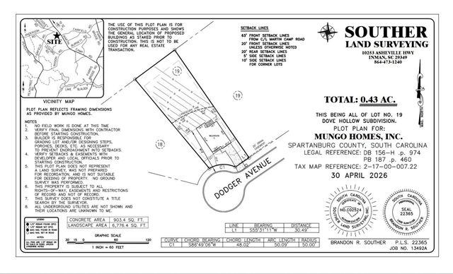 454 Dodger Avenue, Chesnee, SC 29323