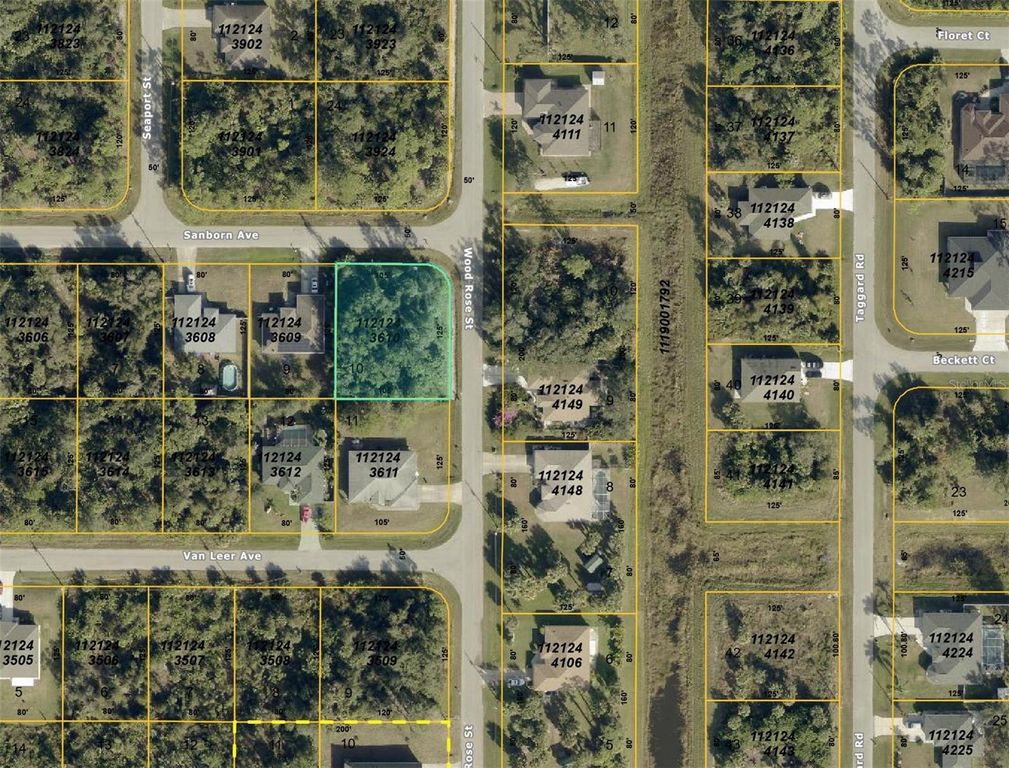 Lot 10 WOOD ROSE STREET, North Port, FL 34288