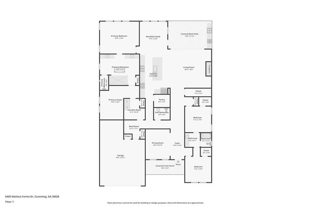 6405 Wallace Farms Drive, Cumming, GA 30028