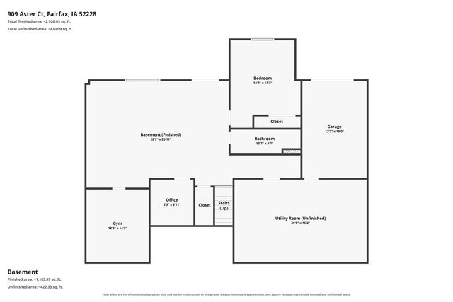 909 Aster Ct, Fairfax, IA 52228