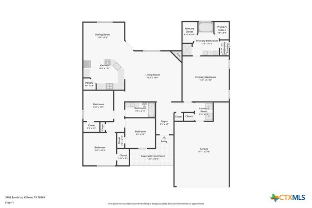 3408 Sands Lane, Killeen, TX 76549