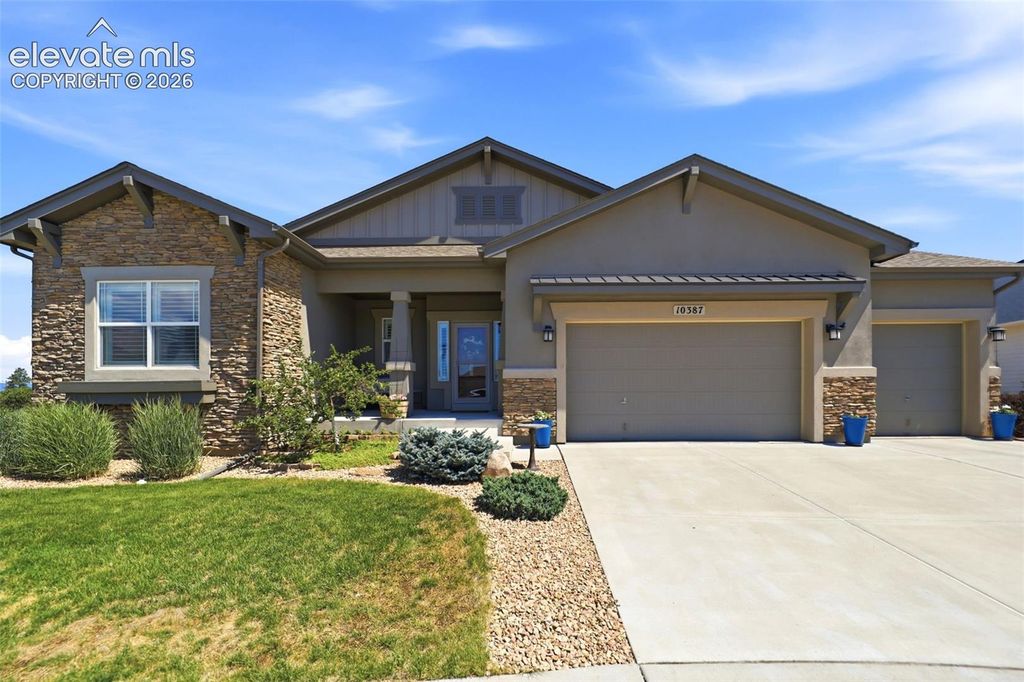 10387 Rifle Falls Way, Colorado Springs, CO 80924 — exterior