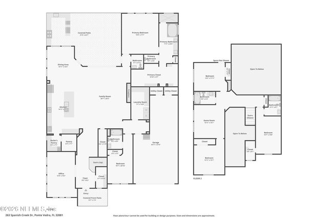 263 SPANISH CREEK Drive, Ponte Vedra, FL 32081