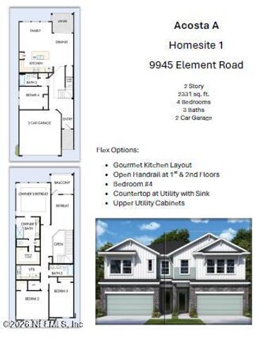 9945 ELEMENT Road, Jacksonville, FL 32256