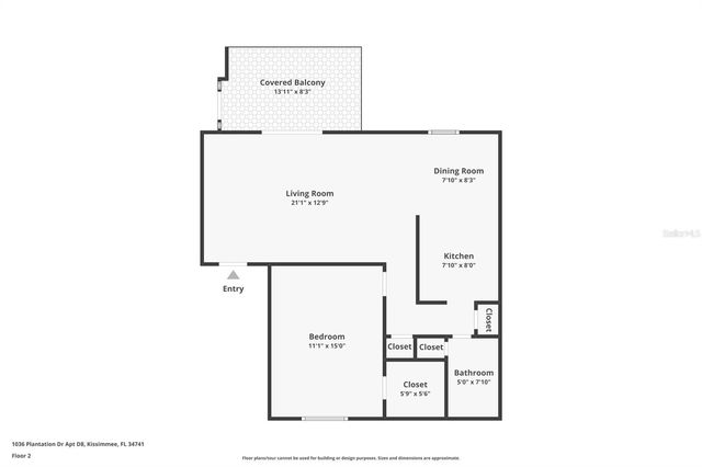 1036 PLANTATION DRIVE D8, Kissimmee, FL 34741
