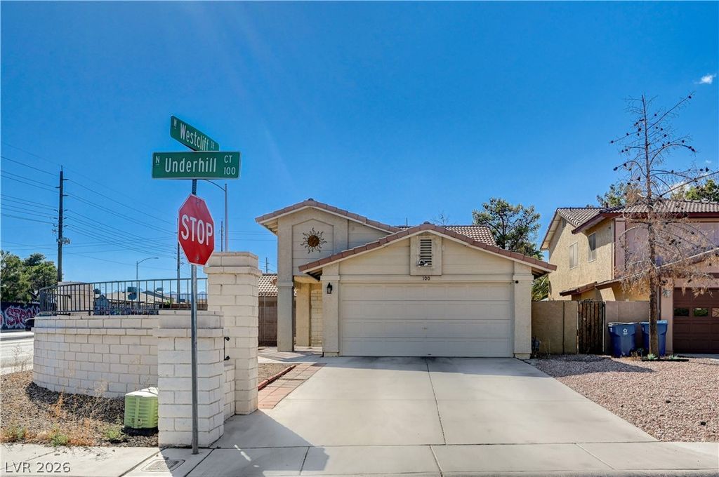 100 Underhill Court, Las Vegas, NV 89145 — exterior
