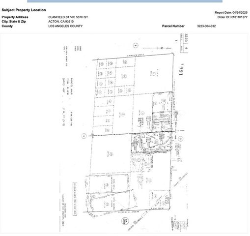 0 Clanfield Vic 55th Street, Acton, CA 93510