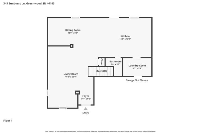 345 Sunburst Lane, Greenwood, IN 46143