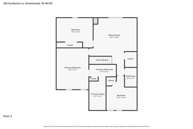 345 Sunburst Lane, Greenwood, IN 46143