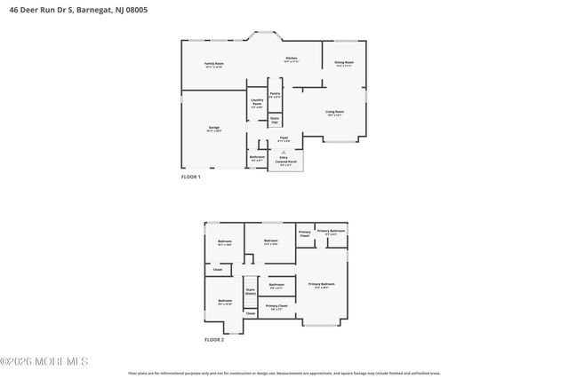 46 Deer Run Drive S, Barnegat, NJ 08005