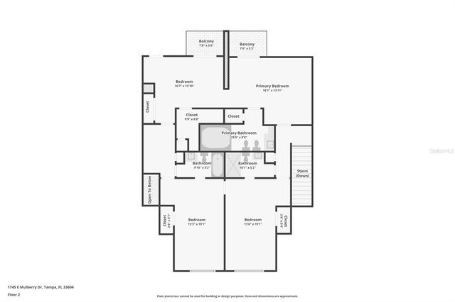1745 E MULBERRY DRIVE, Tampa, FL 33604