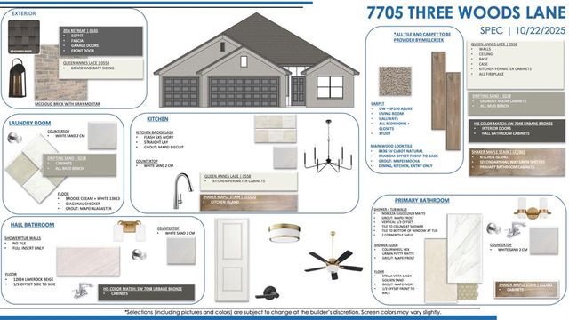 7705 Three Woods Lane, Yukon, OK 73099