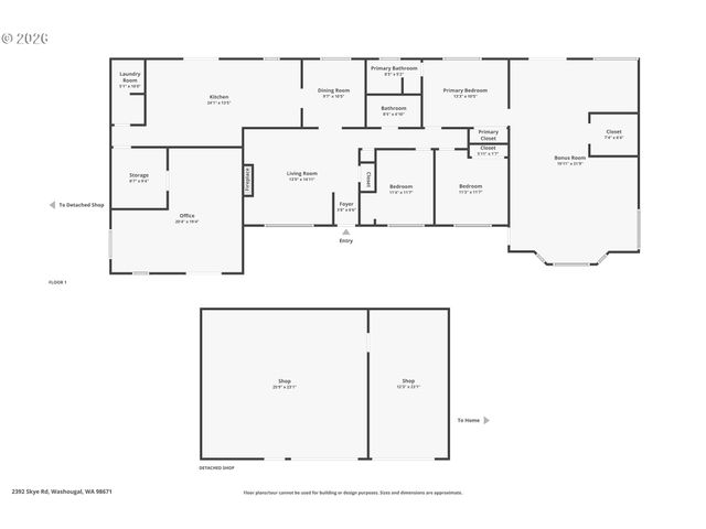 2392 SKYE Rd, Washougal, WA 98671