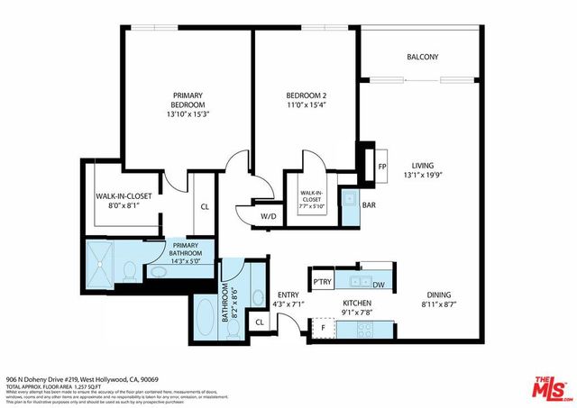 906 N Doheny Drive 219, West Hollywood, CA 90069