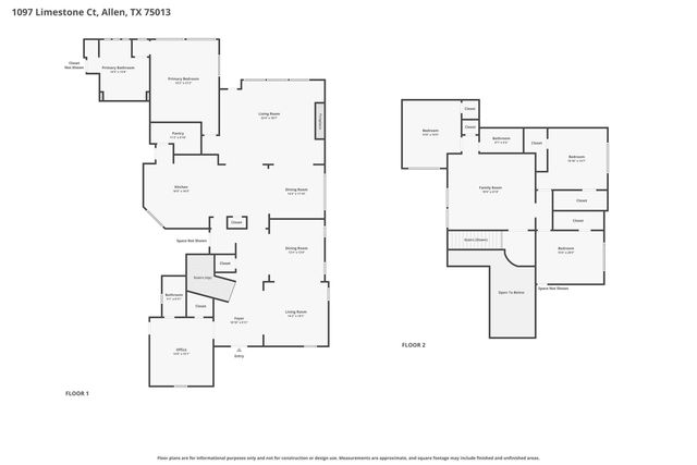 1097 Limestone Court, Allen, TX 75013