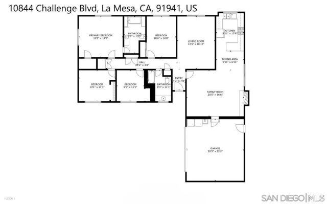 10844 Challenge Blvd, La Mesa, CA 91941