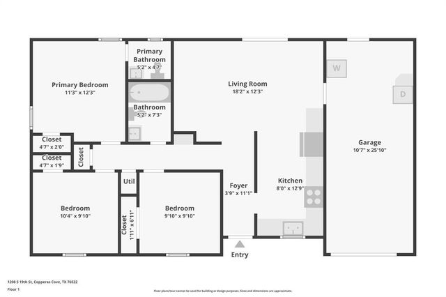 1208 S 19th ST, Copperas Cove, TX 76522