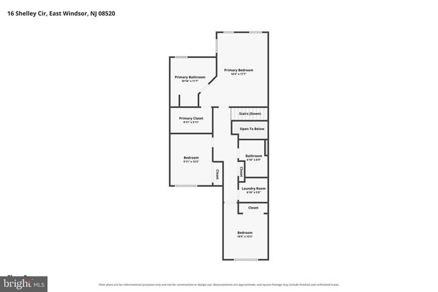 16 SHELLEY CIR, East Windsor, NJ 08520
