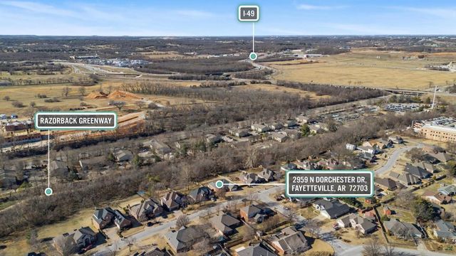 2959 N Dorchester Drive, Fayetteville, AR 72703