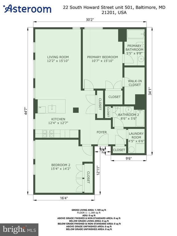 Image 33 of property listing at 22 S HOWARD ST #501, Baltimore, MD 21201