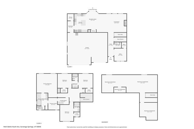 146 E BALTIC RUSH AVE, Saratoga Springs, UT 84045