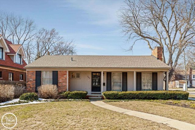 785 Barrington Road, Grosse Pointe Park, MI 48230