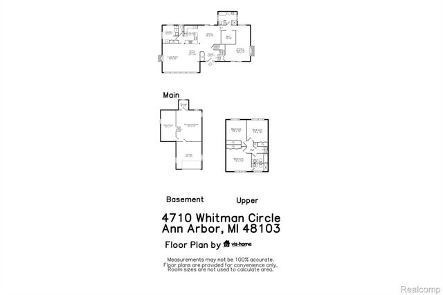 4710 Whitman Circle, Webster Township, MI 48103
