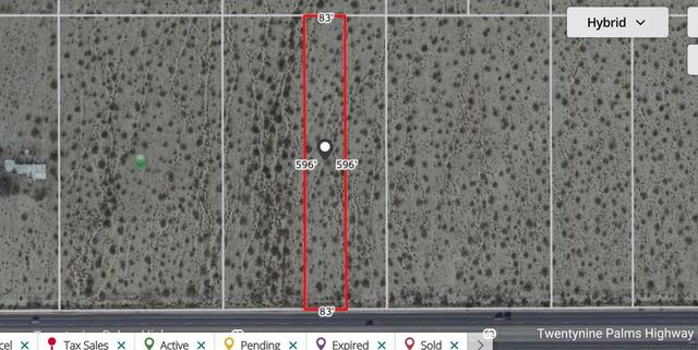 1 .25 Acres Hwy 62 Near Sunfair Road, Joshua Tree, CA 92252