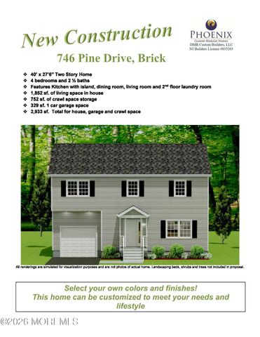 746 Pine Drive, Brick, NJ 08723