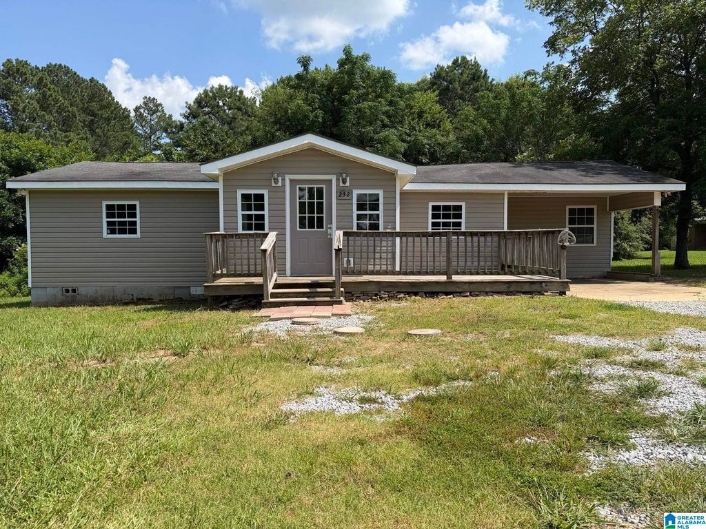 232 HIGHWAY 62, Harpersville, AL 35078