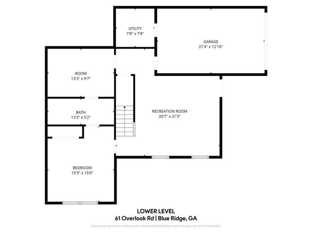 61 Overlook Road, Blue Ridge, GA 30513