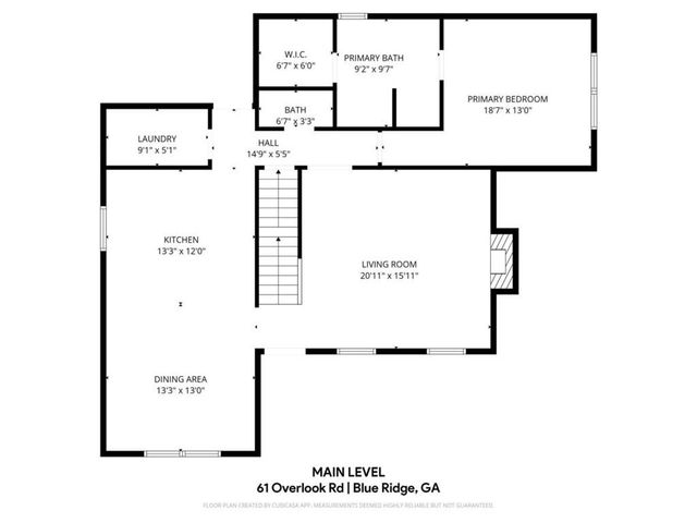 61 Overlook Road, Blue Ridge, GA 30513