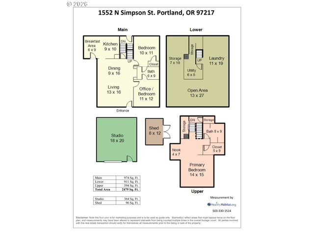 1552 N SIMPSON St, Portland, OR 97217