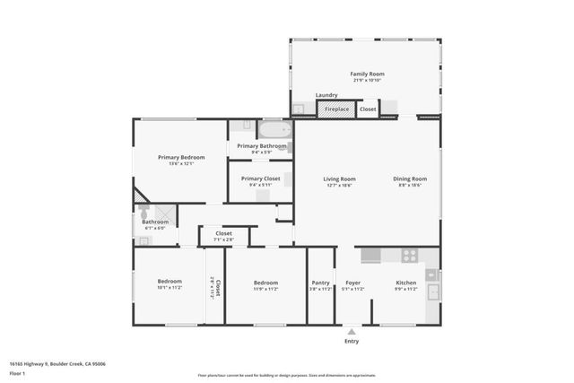 16165 Highway 9, Boulder Creek, CA 95006