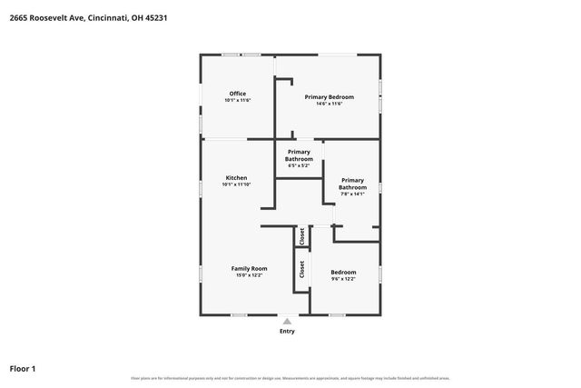 2665 Roosevelt Avenue, Colerain Twp, OH 45231