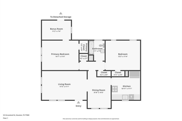 312 Graceland Street, Houston, TX 77009